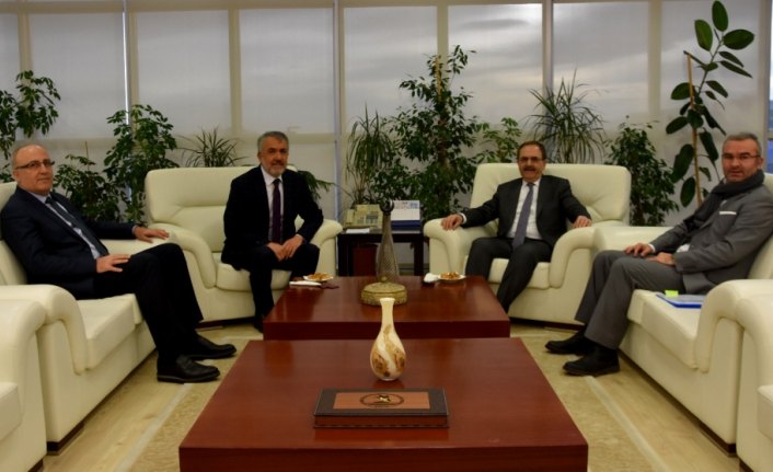 Büyükşehir Belediye Başkanı Şahin'den OMÜ'ye ziyaret