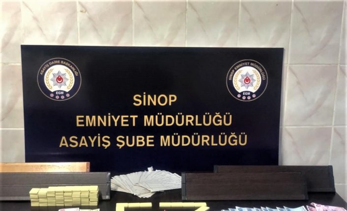 Sinop'ta kumar operasyonunda 5 kişiye 7 bin 276 lira ceza uygulandı