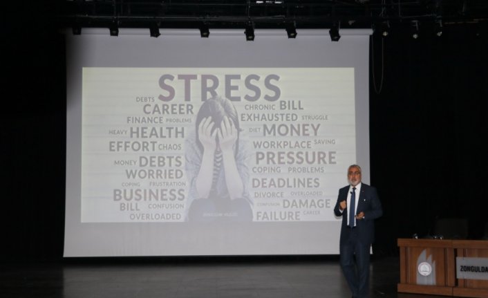 Zonguldak'ta “Çalışma Hayatında Stres Yönetimi“ konferansı düzenlendi