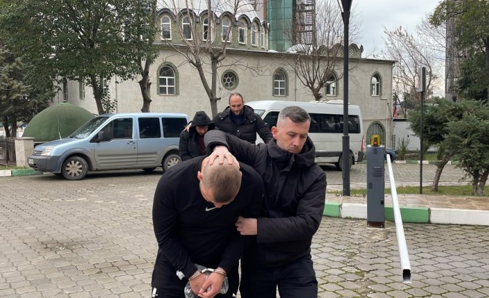 Samsun'da uyuşturucu operasyonunda yakalanan zanlı tutuklandı