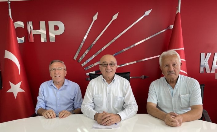 CHP Karabük İl Başkanı Vedat Yaşar, basın toplantısı düzenledi