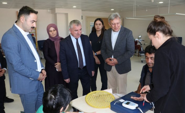Havza Kaymakamı Ayvat ve Belediye Başkanı Özdemir'den ziyaret