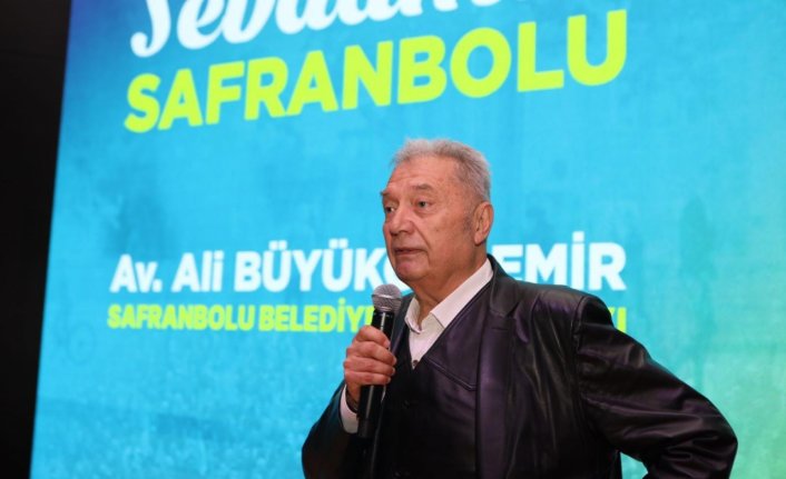 Eski Safranbolu Belediye başkanlarından AK Parti Belediye Başkan adayı Büyüközdemir'e destek