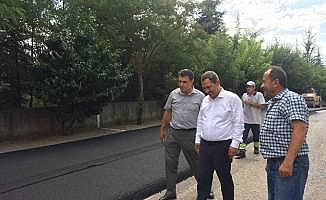 Ereğli'de asfaltlama çalışmaları devam ediyor