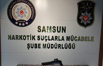 Samsun'da 20 bin sentetik hapla yakalanan 5 şüpheli gözaltına alındı