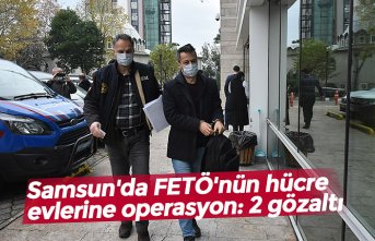 Samsun'da FETÖ'nün hücre evlerine operasyon: 2 gözaltı