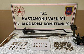 Kastamonu'da tarihi eserlerle yakalanan kişi gözaltına alındı