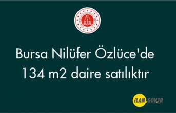 Bursa Nilüfer Özlüce'de 134 m2 daire icradan satılıktır