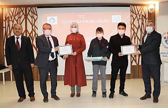 Samsun'u temsil etmeye hak kazanan Havzalı öğrencilere ödül