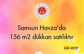 Samsun Havza'da 156 m² dükkan icradan satılıktır
