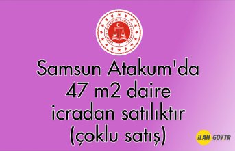 Samsun Atakum'da 47 m² daire icradan satılıktır(çoklu satış)