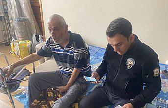 Zonguldak'ta evde yalnız kalınca korkan yatalak hasta ekipleri harekete geçirdi