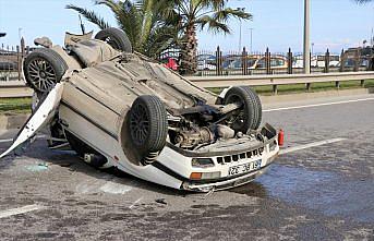Trabzon'daki trafik kazasında 1 kişi öldü, 4 kişi yaralandı