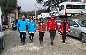 Zonguldak UMKE ekibi kurtarma çalışmalarında duygusal anlara tanıklık etti