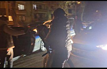 Çorum'da “dur“ ihtarına uymayan 3 şüpheli polis kovalamacasıyla yakalandı