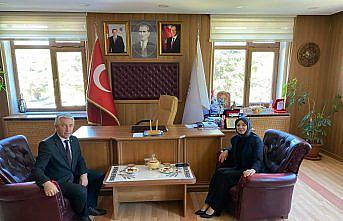 İhsangazi Kaymakamı Sönmezoğlu'ndan Belediye Başkanı Sağlık'a ziyaret