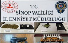 Sinop’ta uyuşturucu operasyonunda 3 kişi yakalandı