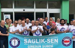 Giresun'da devlet hastanesinin kapatılmaması isteği
