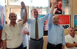 Salıpazarı CHP İlçe Başkanı Şükrü Şimşek...