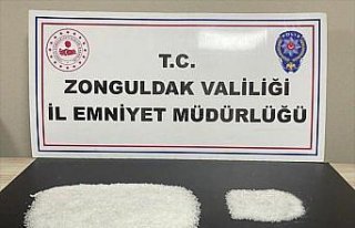 Zonguldak'ta uyuşturucu operasyonunda 2 şüpheli...