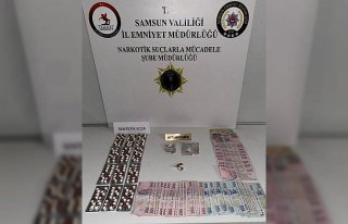 Samsun'da uyuşturucu operasyonlarında 36 şüpheli...