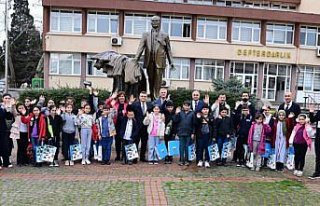 Sinop'ta öğrencilere kentin tarihi ve turistlik...