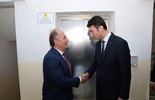 Arhavi Kaymakamı Çimşir, Belediye Başkanı Turgay...