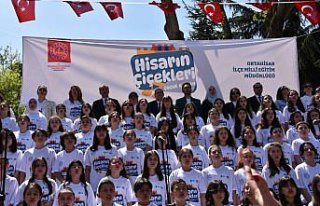 Trabzon'da 150 ilkokul öğrencisinden kurulu...