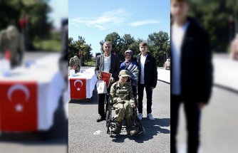 Samsun'da 105 engelli genç askerlik hayalini gerçekleştirdi