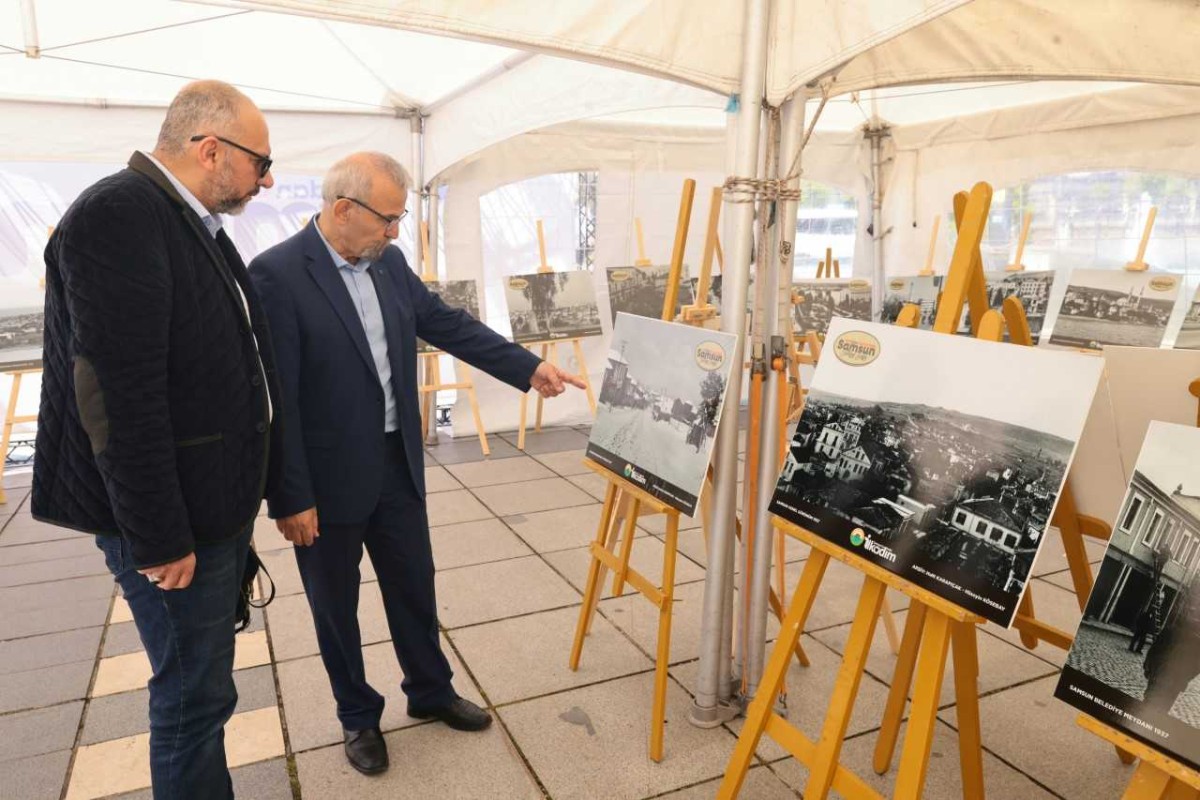1919'dan Günümüze Samsun fotoğraf sergisi açıldı