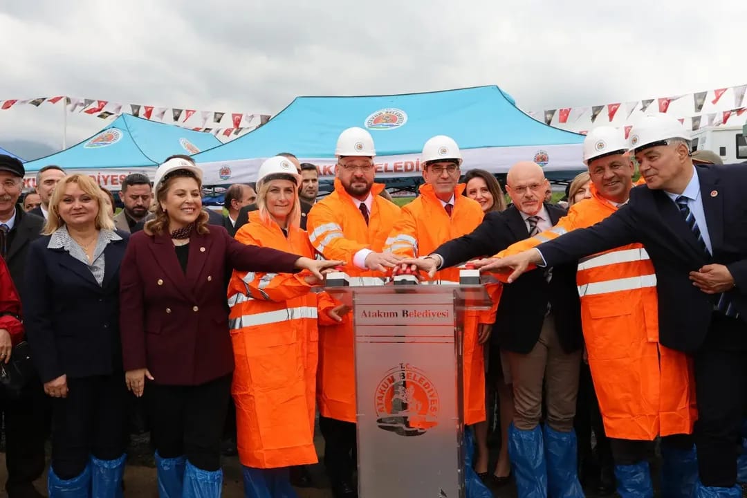 Atakum Belediyesi Tarım Tesisinin temel atma töreni yoğun katılımla gerçekleştirildi