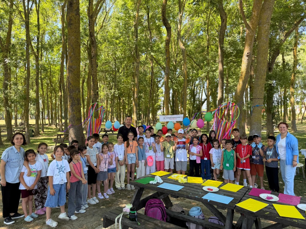 Alaçam'da açılan yaz kurslarında 220 öğrenci eğitim alıyor