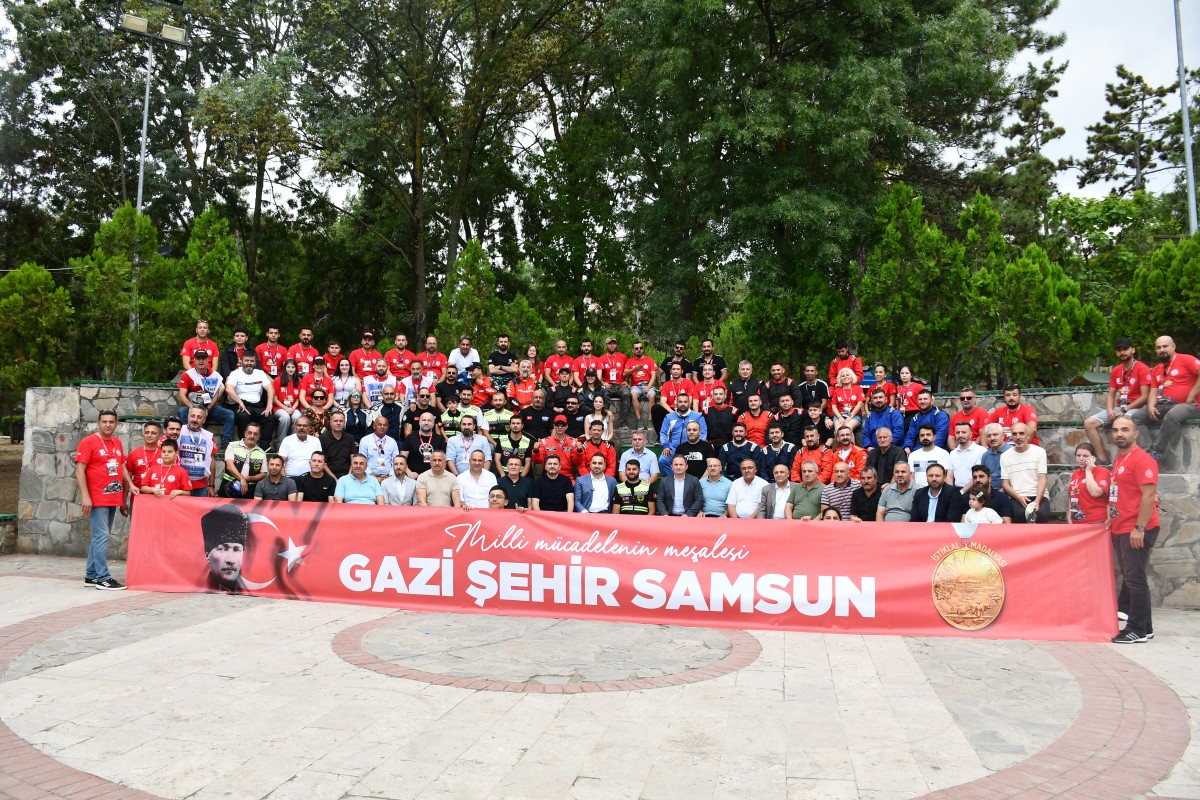 Türkiye Offroad Şampiyonası 4. Ayak Vezirköprü Yarışı'nın start seremonisi yapıldı