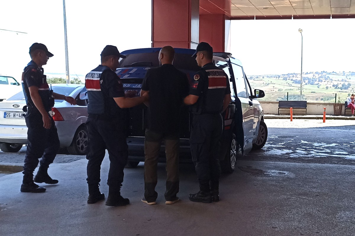 Samsun'da 12 yıl hapis cezası bulunan firari hükümlü yakalandı