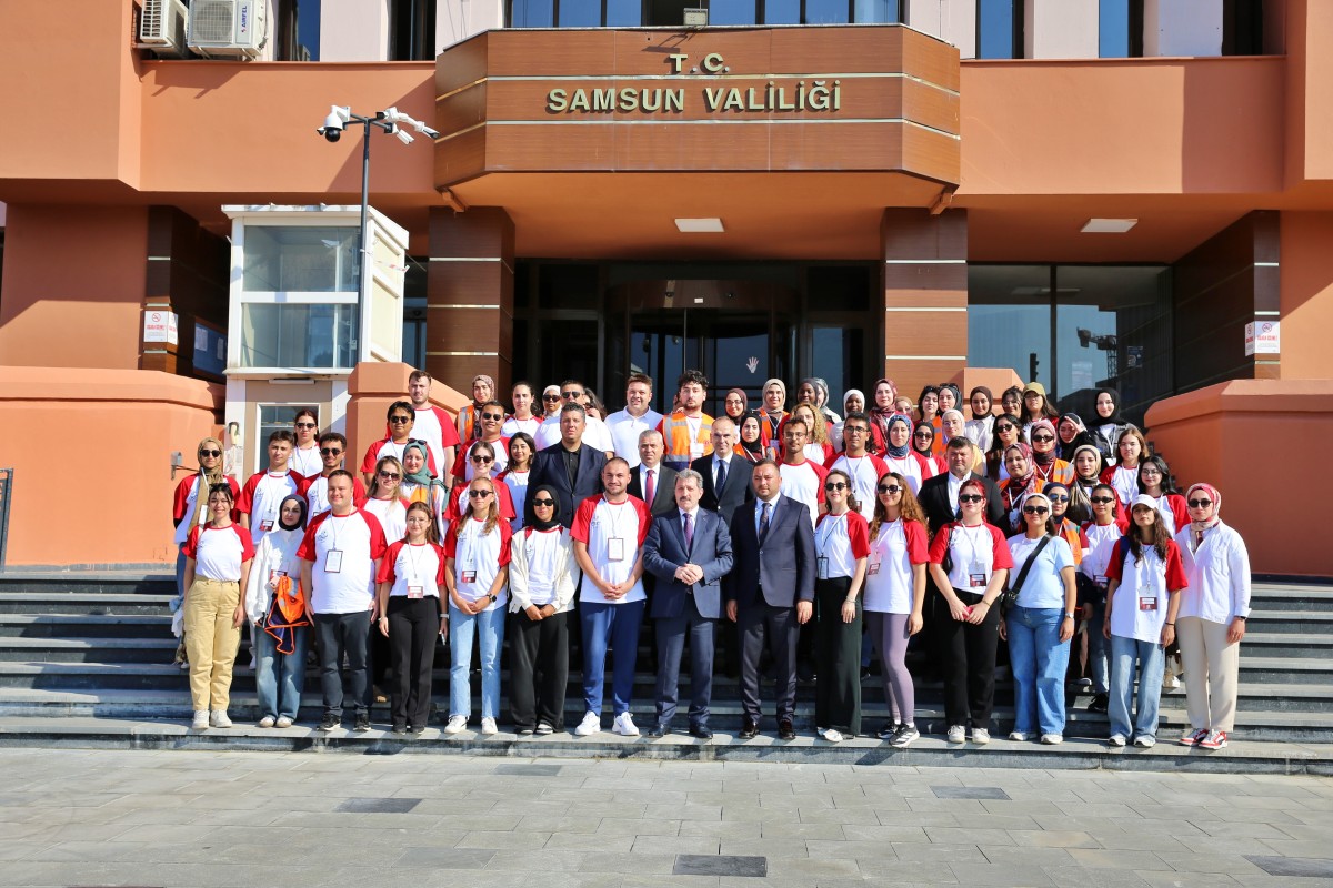 6. Cemre Kamp Samsun'da başladı