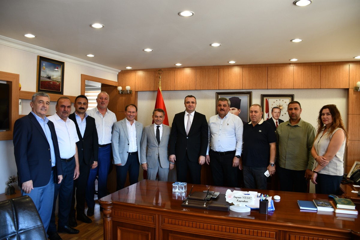 Vezirköprü TSO Başkan Adayı Ağca'dan kurum ziyaretleri