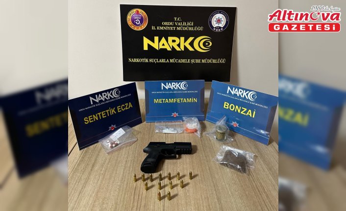 Ordu'da uyuşturucu operasyonunda 2 zanlı tutuklandı