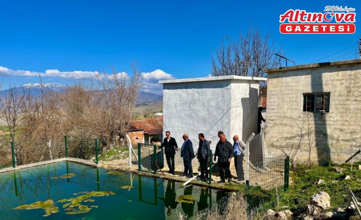 Suluova Kaymakamlığı Yüzbeyi ve Özalakadı köylerine su deposu yaptırdı