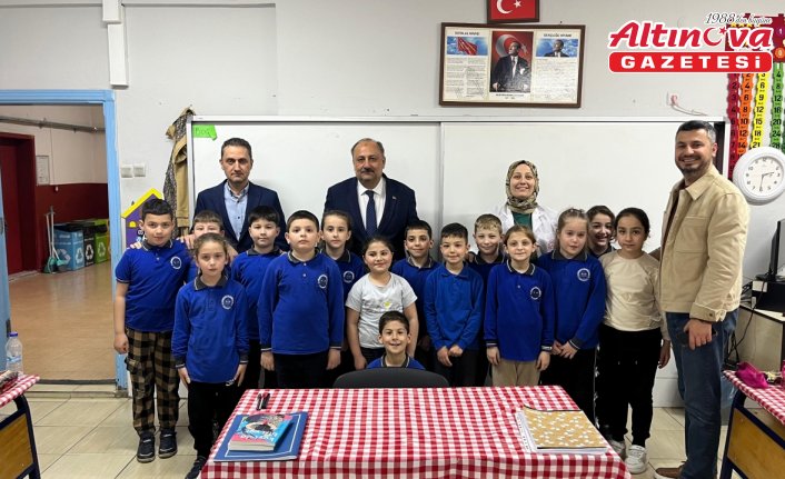 Elif Su'nun mektubu üzerine Başkan Karaca'dan sürpriz ziyaret