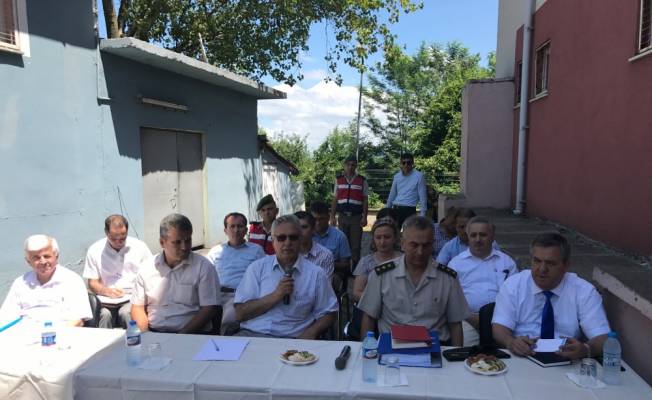 Ereğli Kaymakamı Madenoğlu'ndan köy ziyaretleri