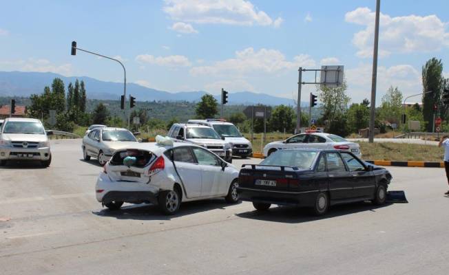 Tosya'da trafik kazası: 1 yaralı