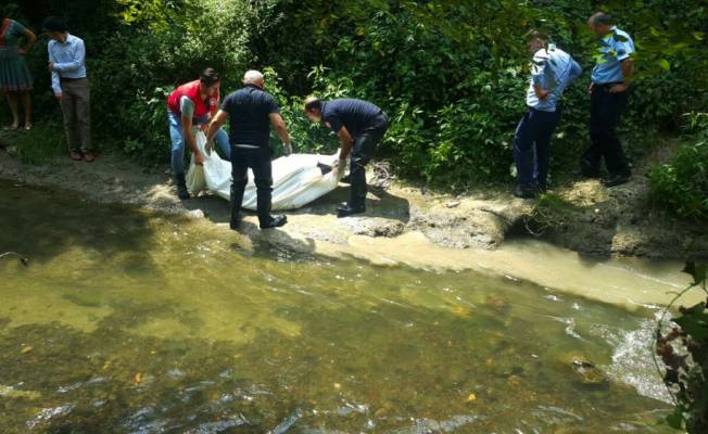 Düzce'de derede ceset bulundu