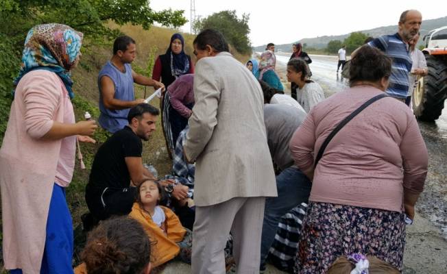 Kastamonu'da midibüs devrildi: 1 ölü, 16 yaralı