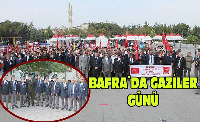 Bafra`da 19 Eylül Gaziler Günü