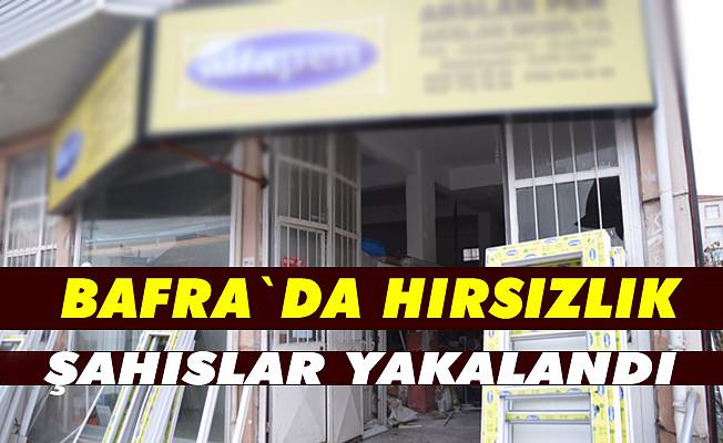 Bafra`da hırsızlık