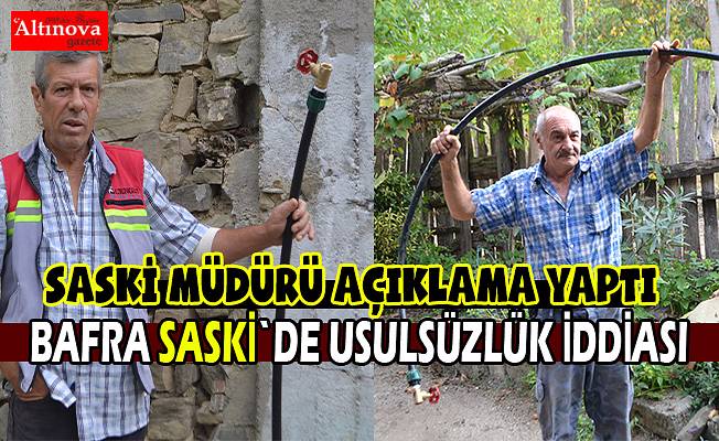 SASKİ`de usulsüzlük iddiası