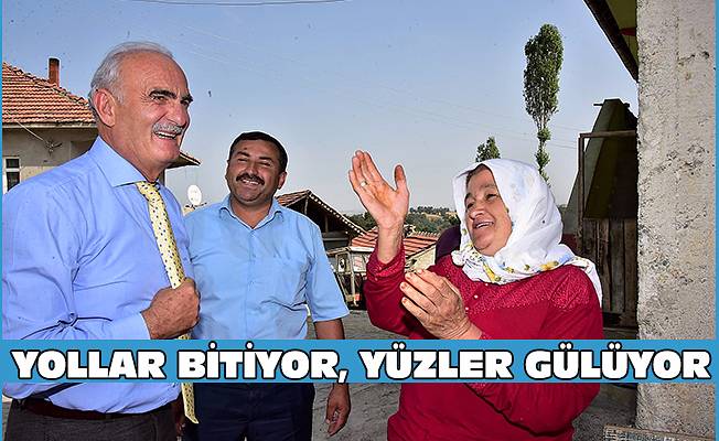 YOLLAR BİTİYOR, YÜZLER GÜLÜYOR