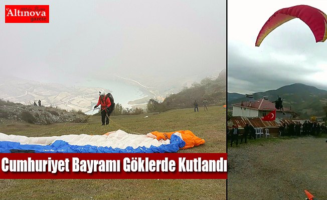 29 Ekim Cumhuriyet Bayramı Göklerde Kutlandı