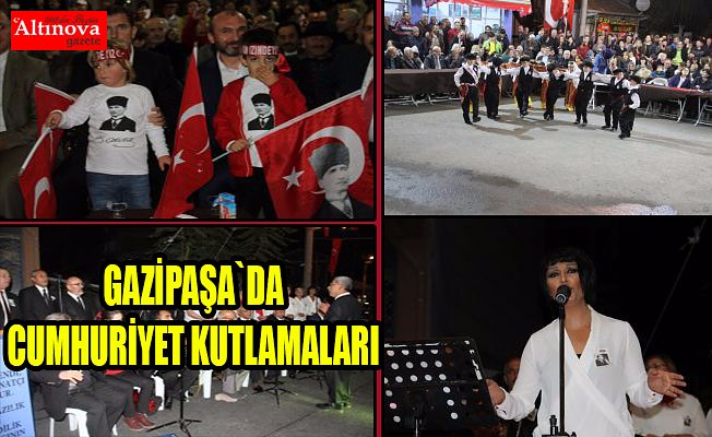 Gazipaşa’da Geleneksel Cumhuriyet Kutlamaları