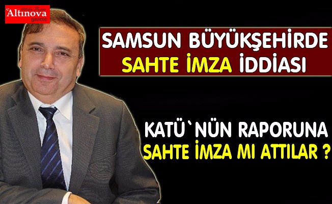 Sahte imza iddiası